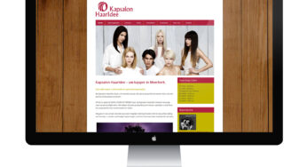 Website Kapsalon HaarIdee