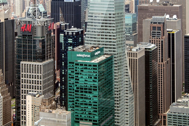 SalesForce gebouw in New York