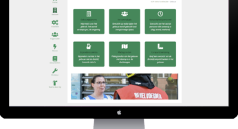 Website Online Ontruiminingsplan (OOP) voor B&V Partners in Veiligheid